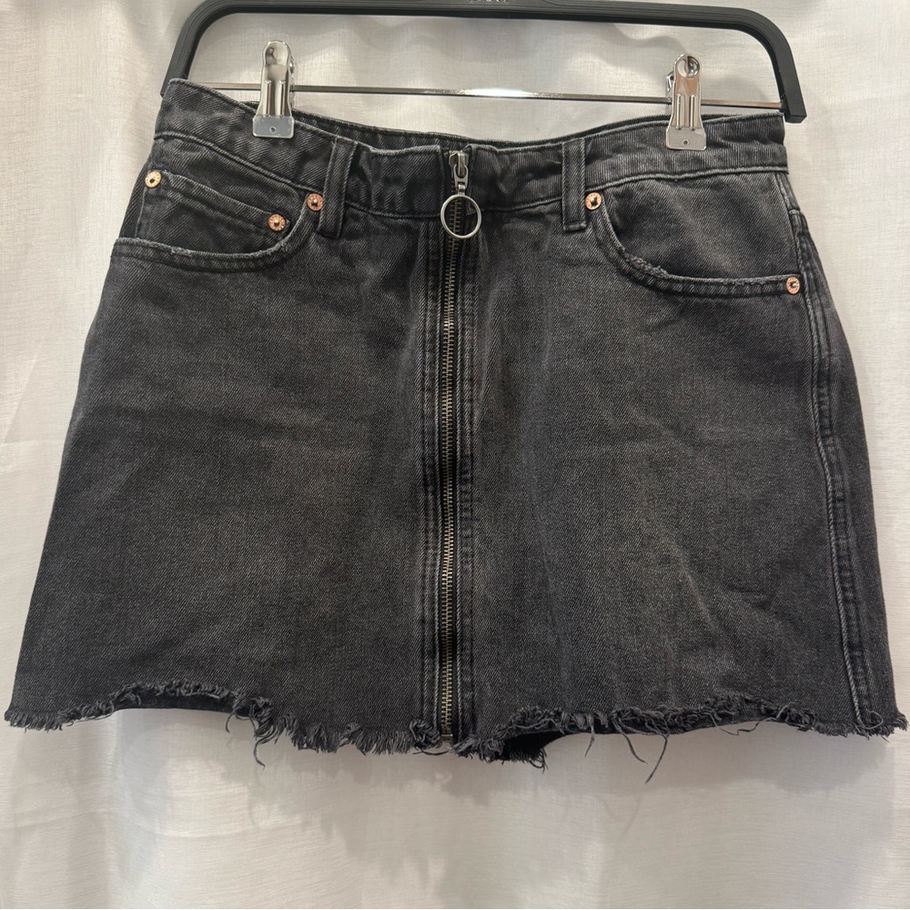 Mini Denim Skirt
